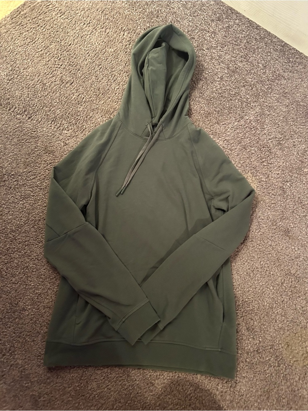 Green mens lululemon hoodie